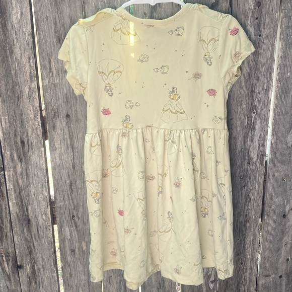 Disney beauty and the beast printed a-line dress size 4t - Picture 3 of 4